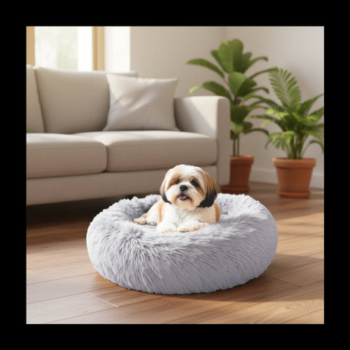 The Den — Calming Donut Bed with Cooling Insert
