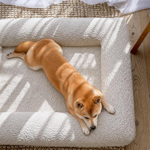 Orthopaedic dog bed side view - Inu & Co