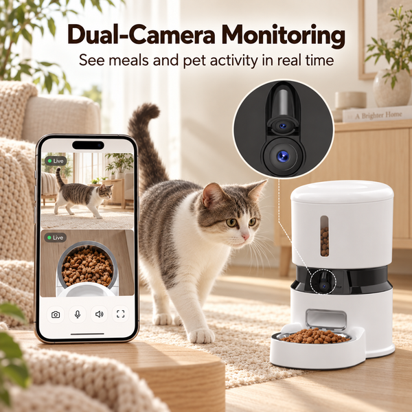Smart Pet Feeder 1080P Camera
