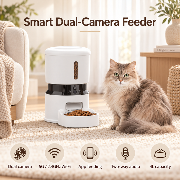 Smart Pet Feeder 1080P Camera