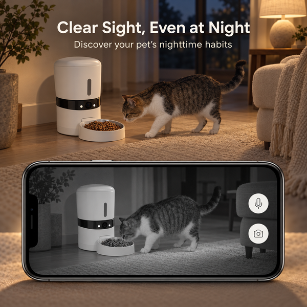 Smart Pet Feeder 1080P Camera